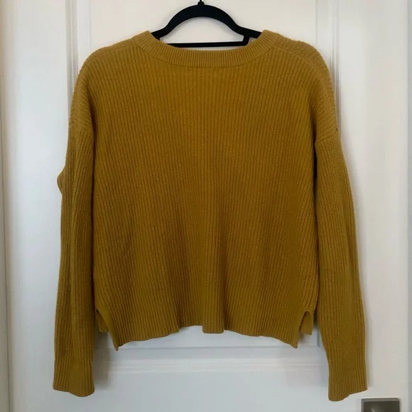 Madewell Fall Patch Pocket Pullover Sweater - Picture 4 of 7